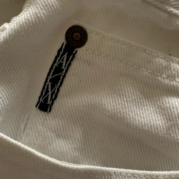 Armani Exchange A/X white jeans size 6 - Picture 3 of 9